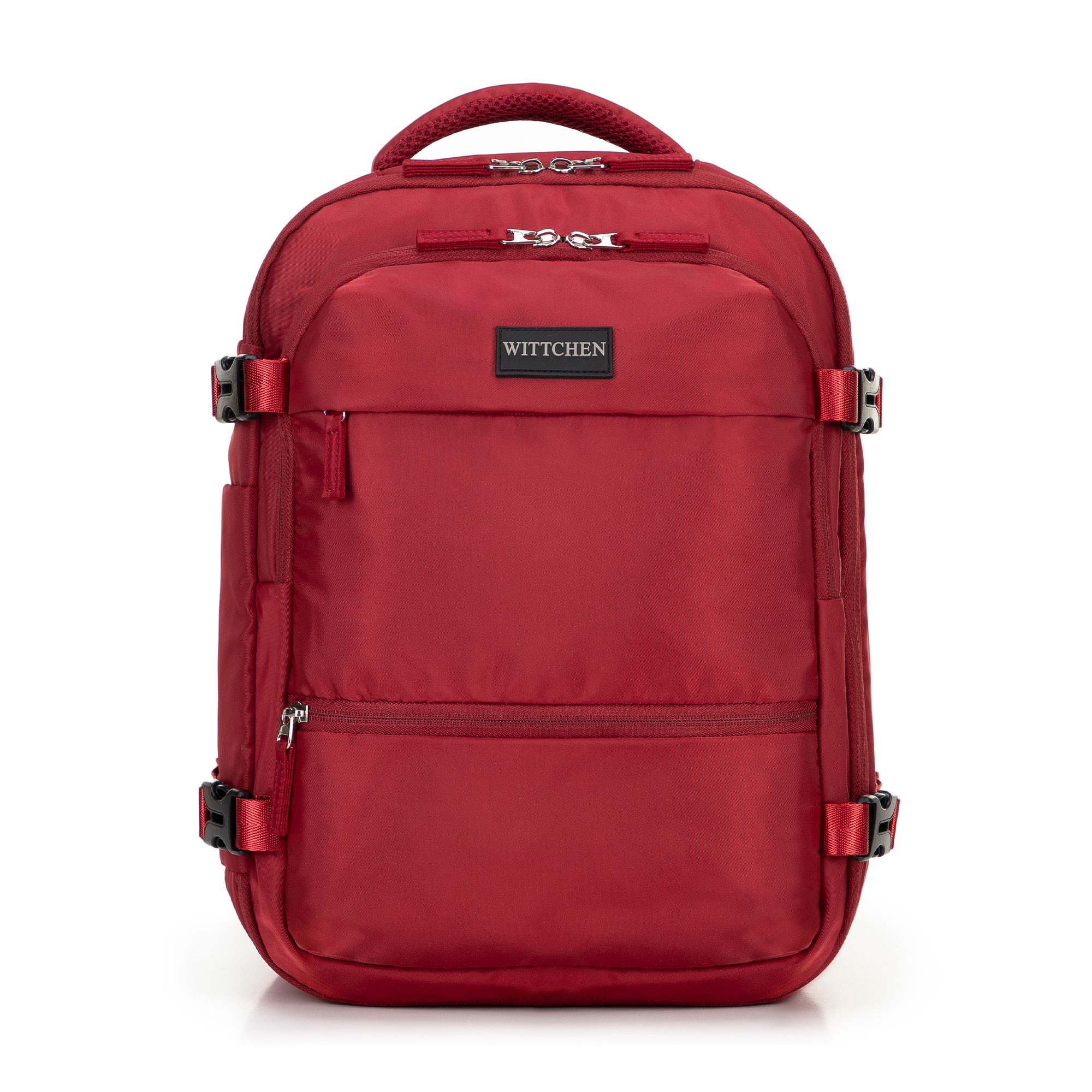 Multifunkčný rozšíriteľný batoh do lietadla, červený 56-3S-018-35