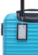 Mała walizka z zawieszką, niebieski, 56-3A-311-55Z, Zdjęcie 3