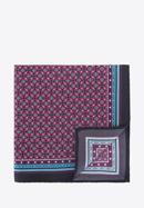Pocket square gift set, burgundy-navy blue, 92-7Z-001-X1, Photo 9