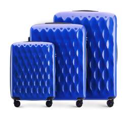 Zestaw walizek, niebieski, 56-3H-55S-90, Zdjęcie 1