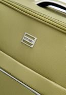 Medium-sized soft shell suitcase, green, 56-3S-852-35, Photo 10