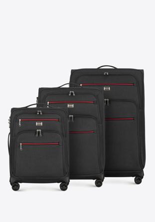Softside luggage set, graphite, 56-3S-50S-12, Photo 1