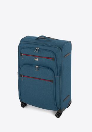 Softside luggage set, teal blue, 56-3S-50S-91, Photo 1