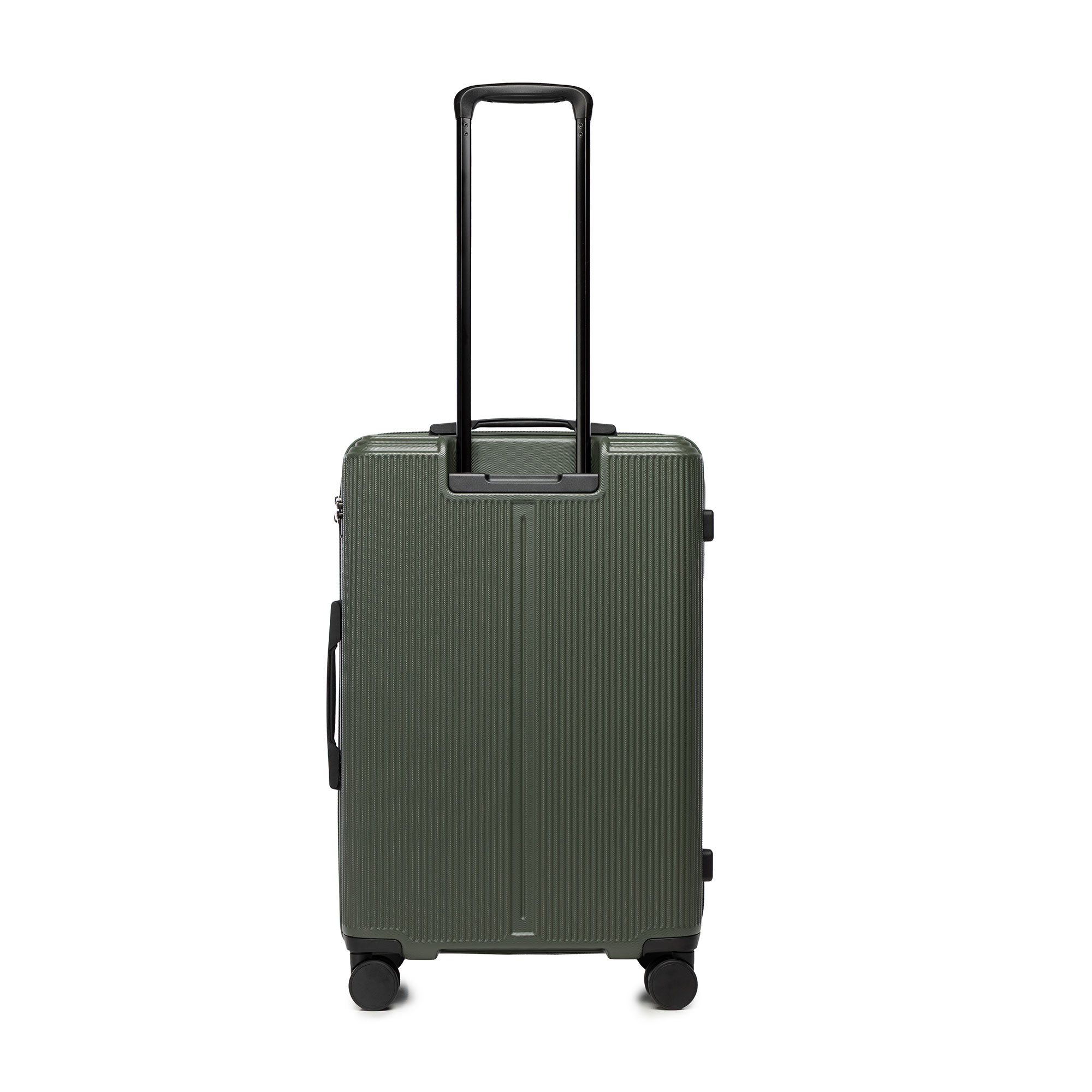 Sada kufrov z ABS s jemnými khaki pruhmi 56-3A-60S-85, Vyberte variant khaki