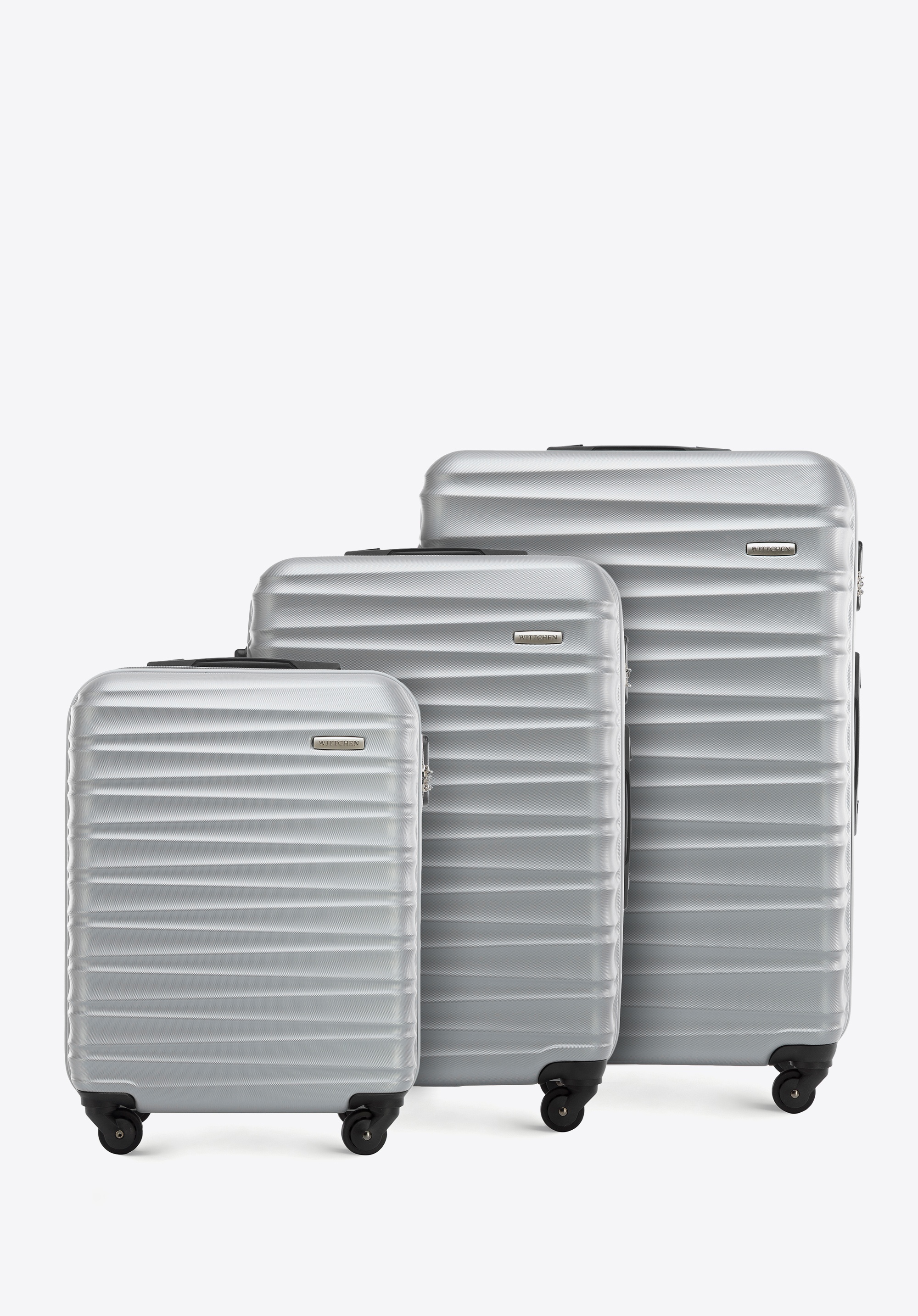 Luggage set, grey, 56-3A-31S-01, Photo 1