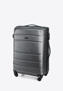Zestaw walizek z ABS-u żłobionych, szary, 56-3A-65S-90, Zdjęcie 5