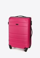 Zestaw walizek z ABS-u żłobionych, różowy, 56-3A-65S-90, Zdjęcie 5