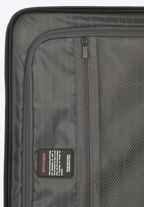 Zestaw walizek z ABS-u żłobionych, granatowy, 56-3A-65S-01, Zdjęcie 9