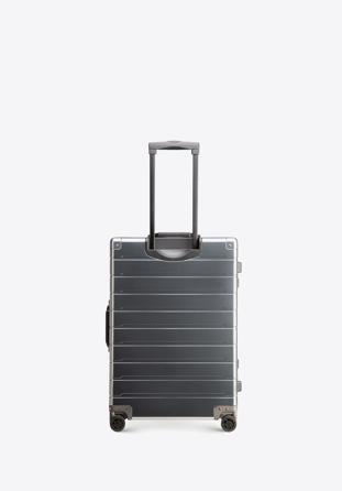 Zestaw walizek z aluminium, srebrny, 56-3H-10S-12, Zdjęcie 1