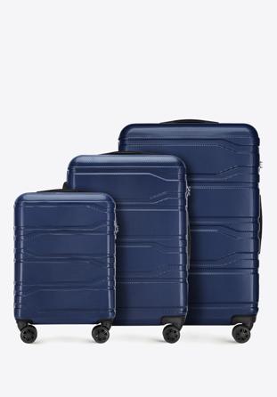 Luggage set, navy blue, 56-3P-98S-91, Photo 1