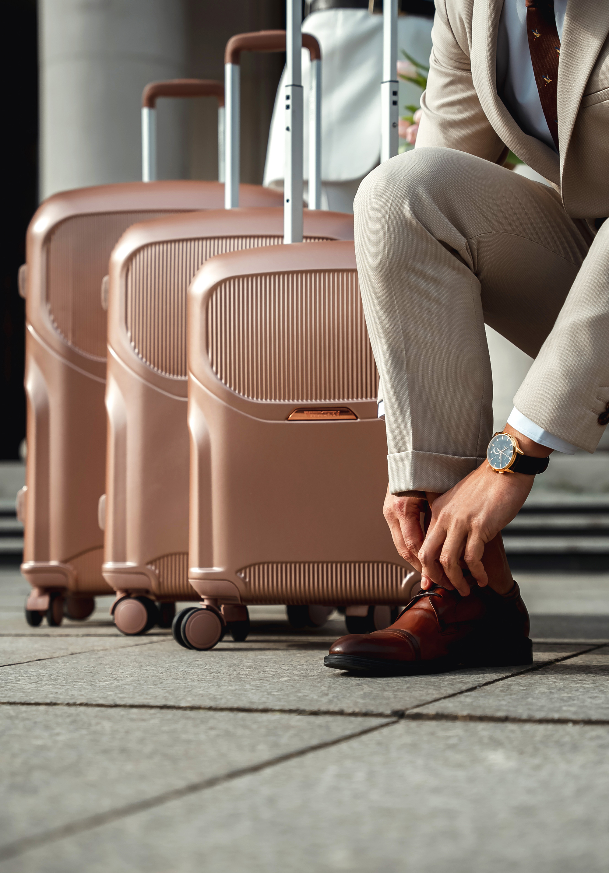Polycarbonate luggage set hotsell