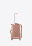 Polycarbonate luggage set with a rose gold zipper, muted pink, 56-3P-13S-10, Photo 4