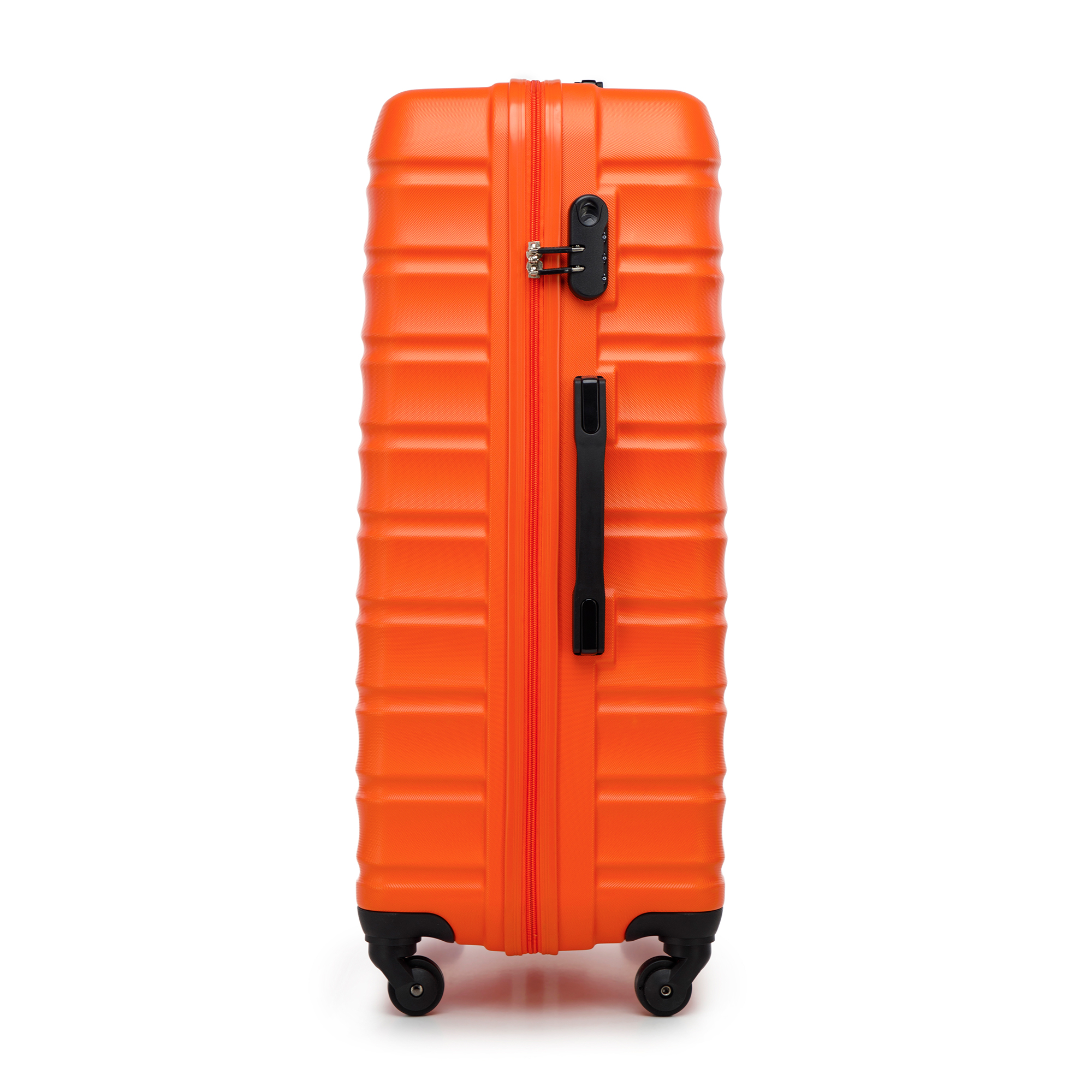 Veľký kufor ABS a identifikátor s logom WITTCHEN, oranžový 56-3A-313-55Z6, Vyberte variant oranžová